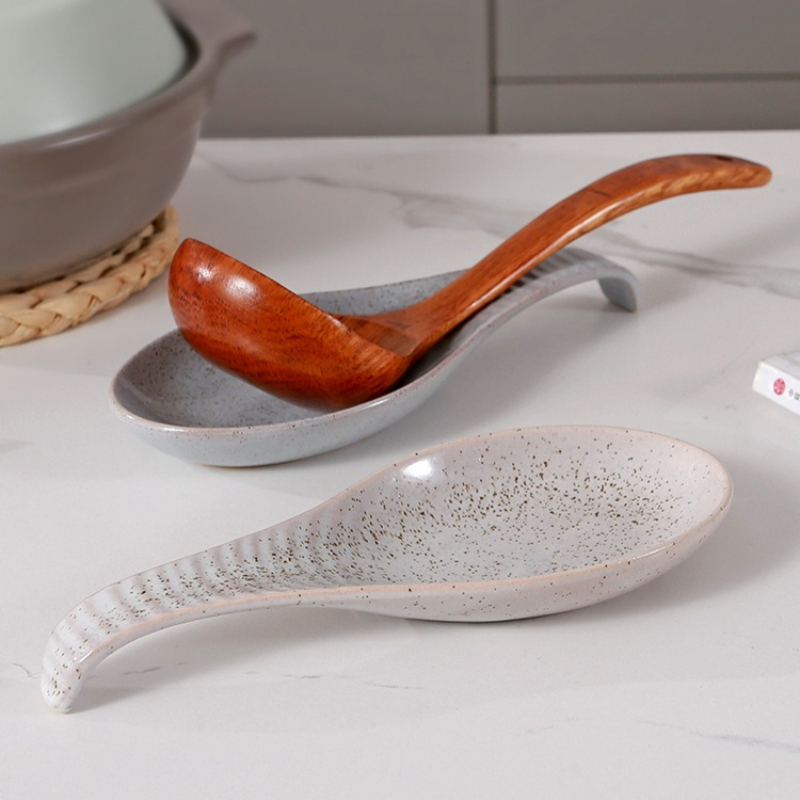 Kitchen Baking Appliances - Ceramic Spoon Rest for Stove Top,