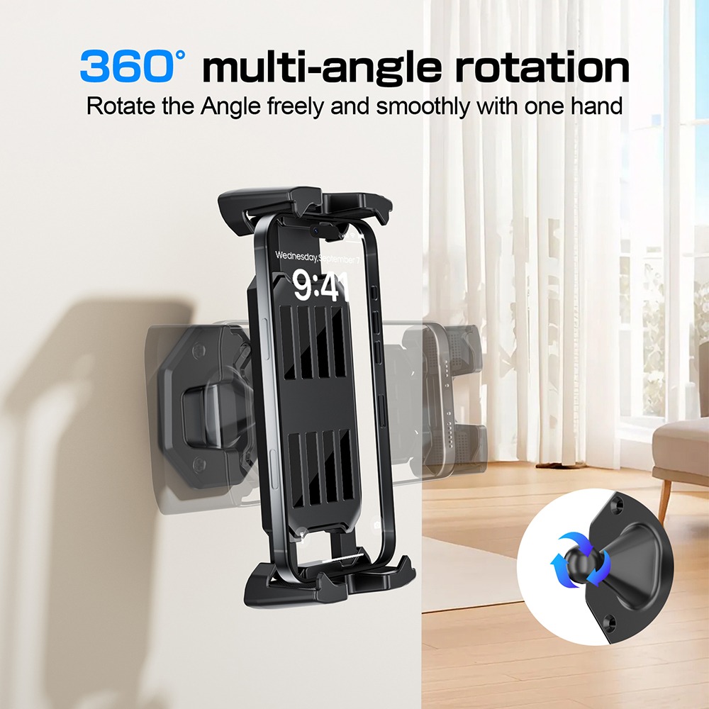 Wall Mount Phone Holder Tablet - Kitchen Job ulasan dan harga