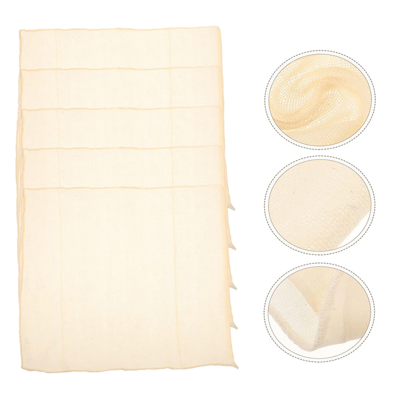 1/5p Cotton Gauze Muslin Tofu  - Kitchen Baking Cloth ulasan dan harga