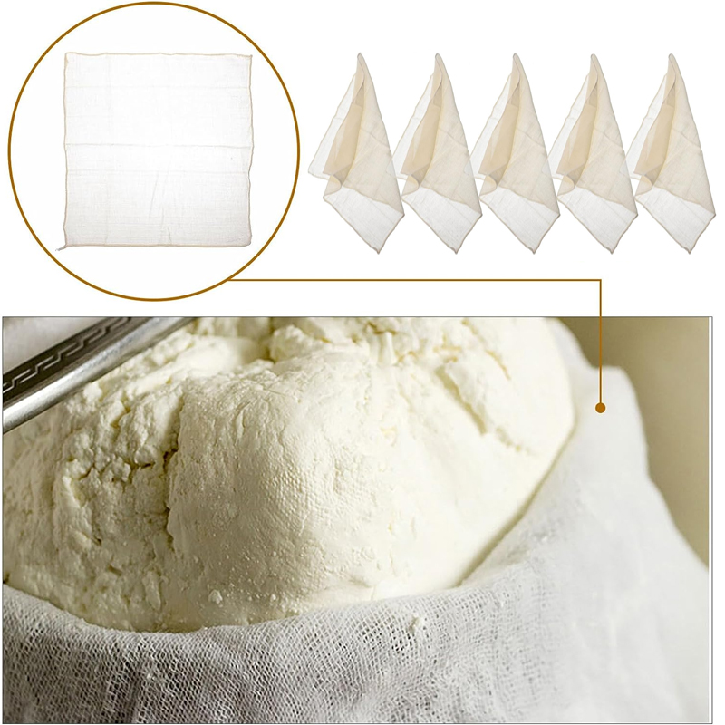 1/5p Cotton Gauze Muslin Tofu  - Kitchen Baking Cloth ulasan dan harga