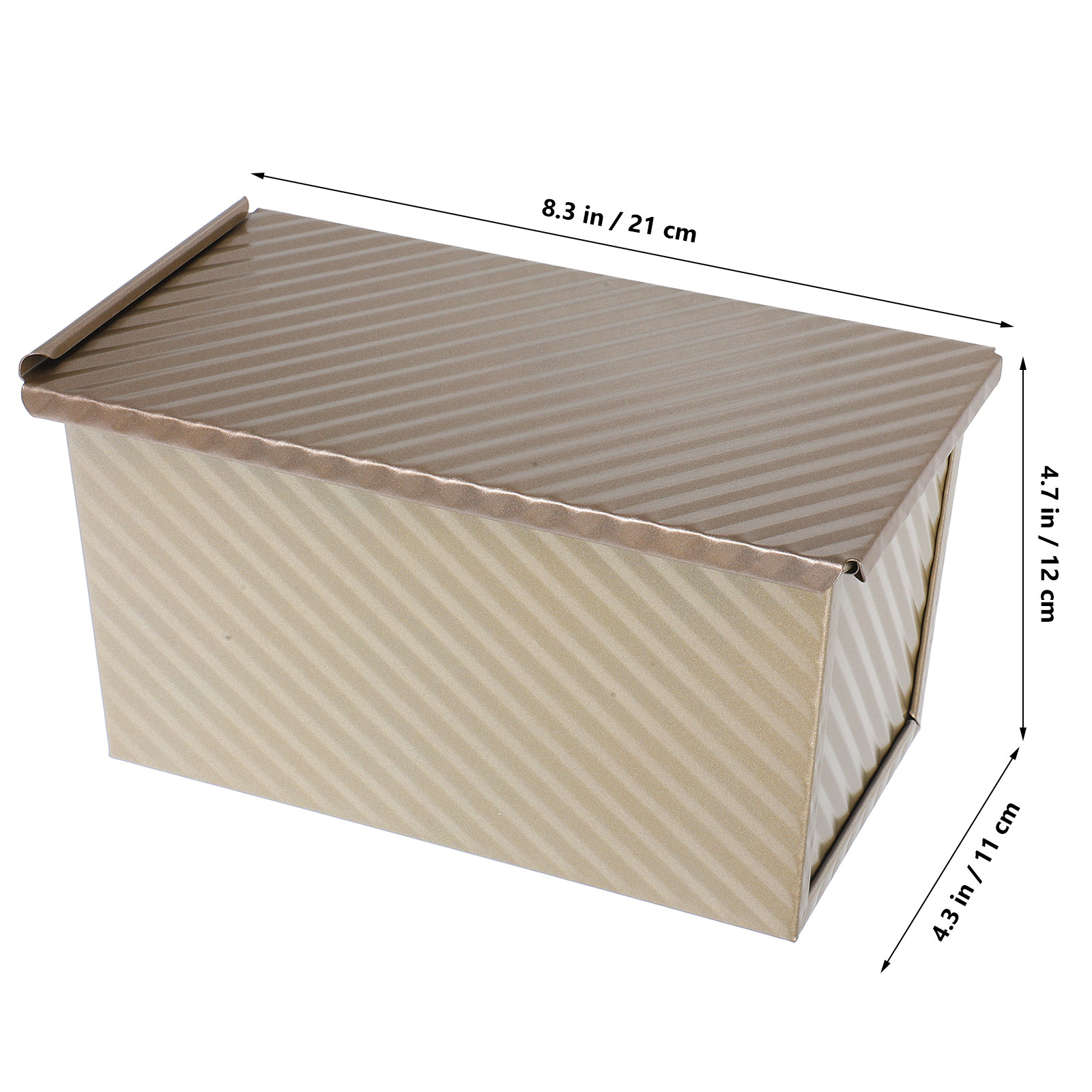 Metal Toast Bread Baking Mold  - Kitchen Baking Pan ulasan dan harga