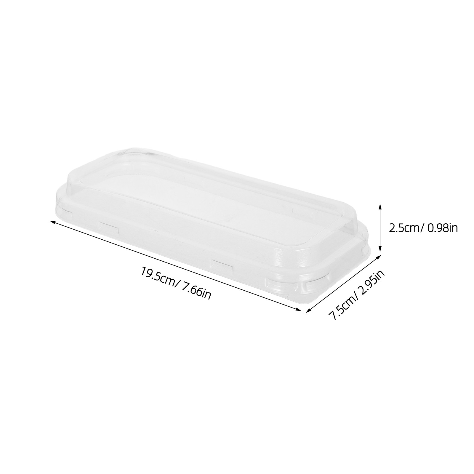 50Pcs Plastic Loaf Baking Lids - Kitchen Baking Pan ulasan dan harga