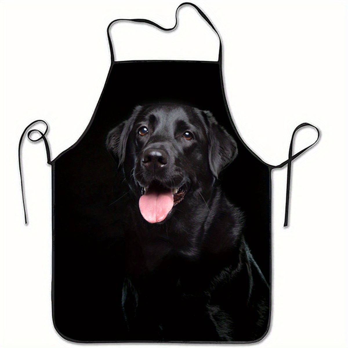 1 Black Labrador Dog Print Apr - Kitchen Baking Cloth ulasan dan harga