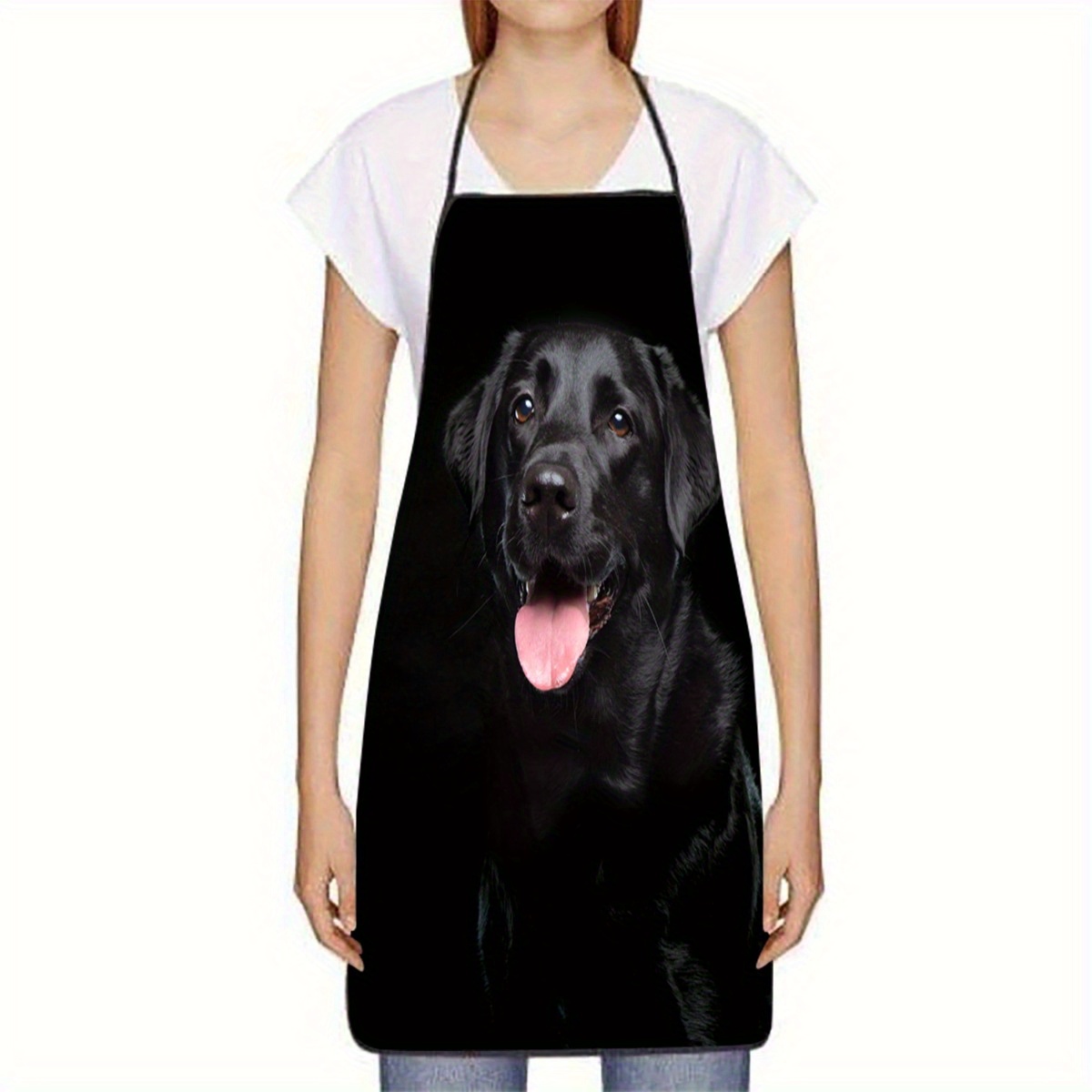 1 Black Labrador Dog Print Apr - Kitchen Baking Cloth ulasan dan harga