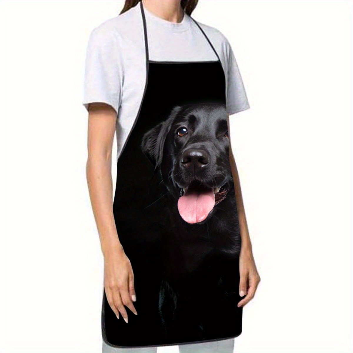 1 Black Labrador Dog Print Apr - Kitchen Baking Cloth ulasan dan harga
