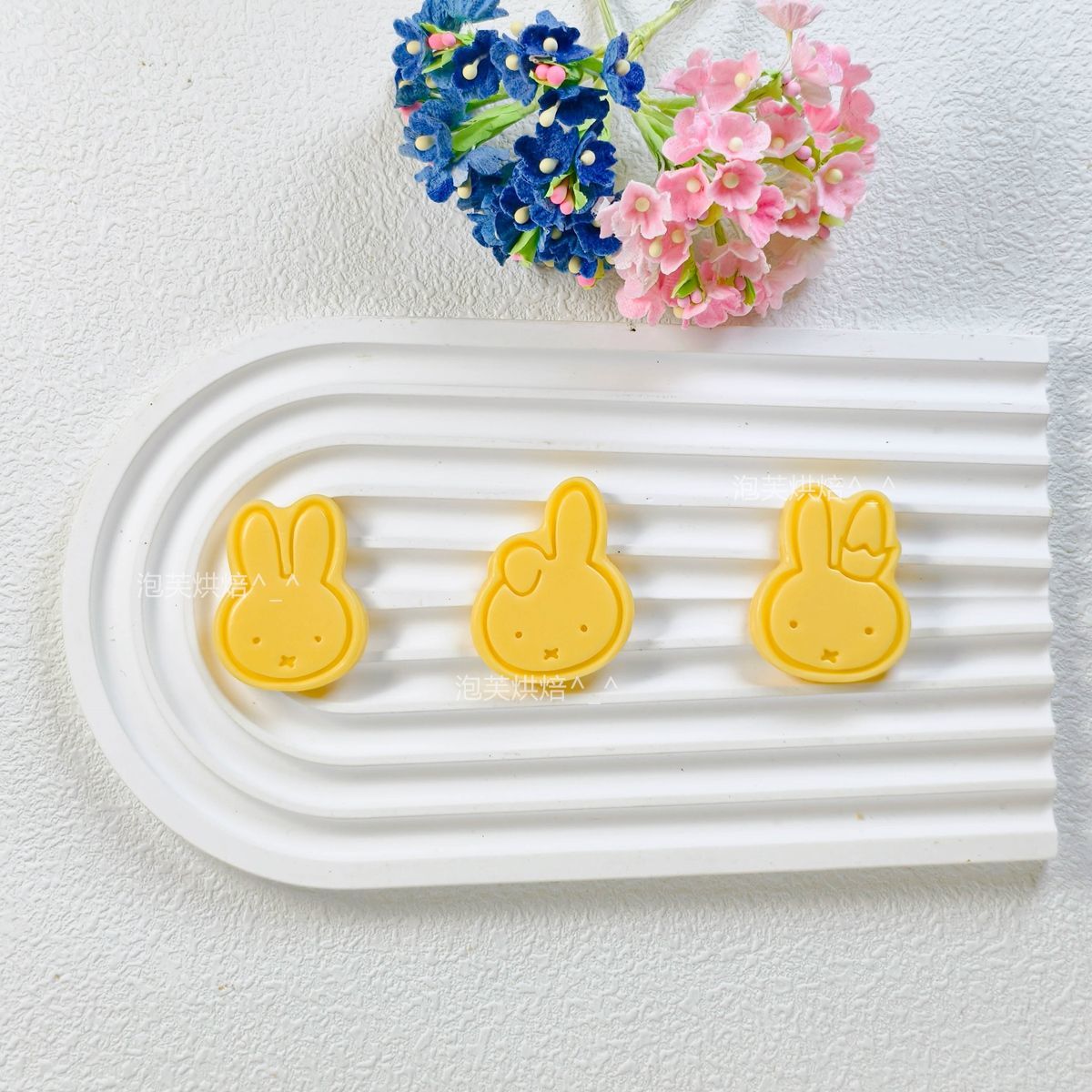 Cute 3D Press Cookie Mold with - Baking Kitchen Kids ulasan dan harga