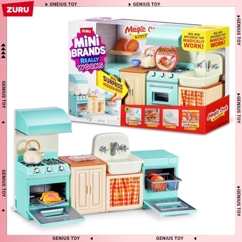 Zuru Mini Brands Magic Cook Ki - Kitchen Job ulasan dan harga