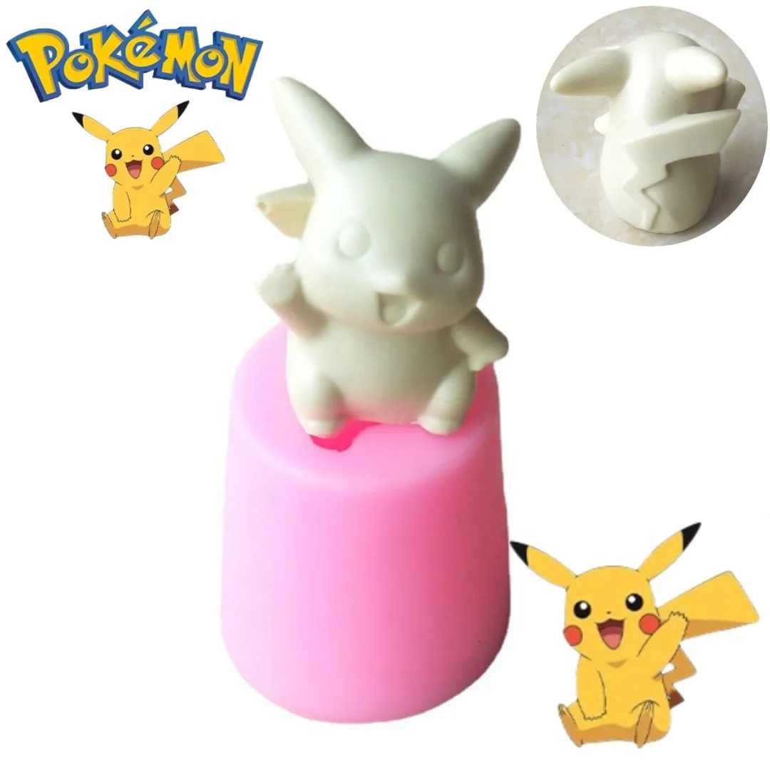 Pikachu 3D Candle Wax Anime Si - Baking Kitchen Kids ulasan dan harga
