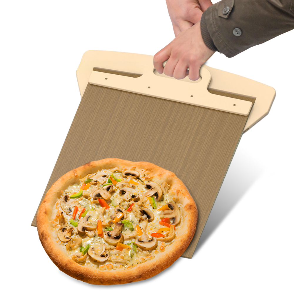 Sliding Pizza Peel - 12 inch P - Kitchen Baking Cloth ulasan dan harga