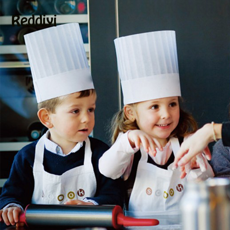 10 Pce Kids Kitchen Hats Kinde - Baking Kitchen Kids ulasan dan harga