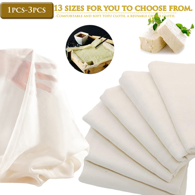 Cotton Gauze Muslin Tofu Chees - Kitchen Baking Cloth ulasan dan harga