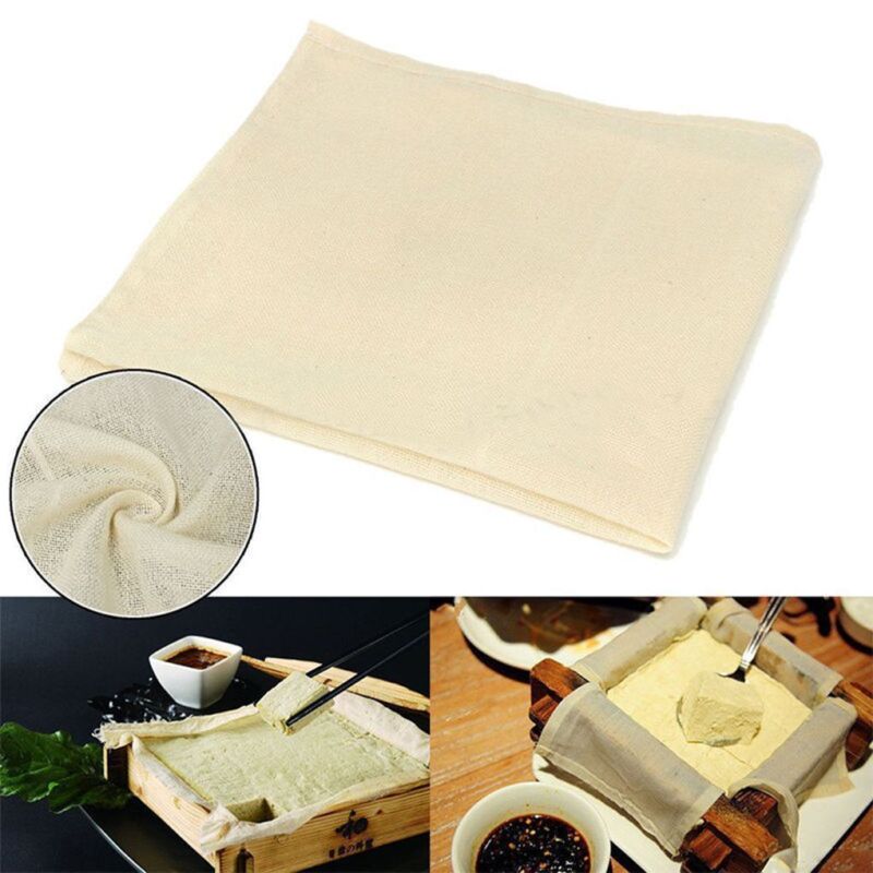 Cotton Gauze Muslin Tofu Chees - Kitchen Baking Cloth ulasan dan harga