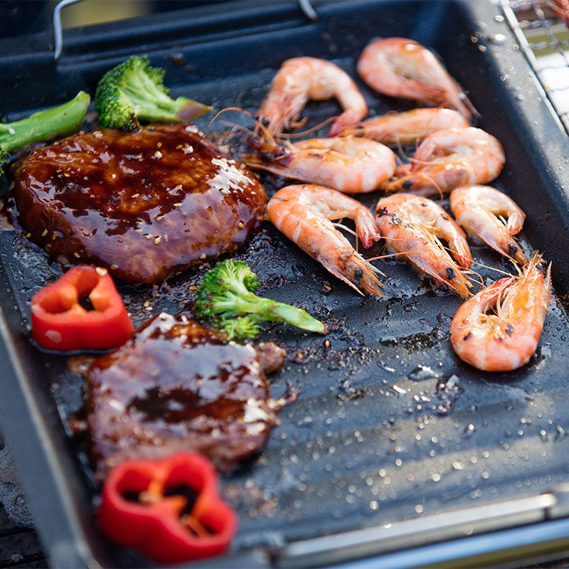 Outdoors Thick Square Grill Pa - Kitchen Baking Appliances ulasan dan harga