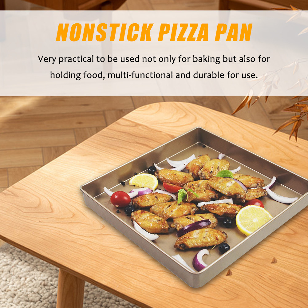 Square Pizza Baking Pan Nonsti - Kitchen Baking Pan ulasan dan harga