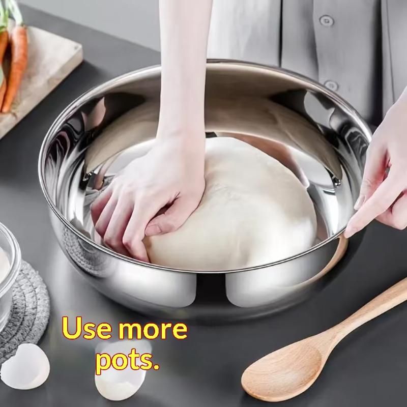 New Stainless Steel Mixing Bow - Commercial Kitchen For Baking ulasan dan harga