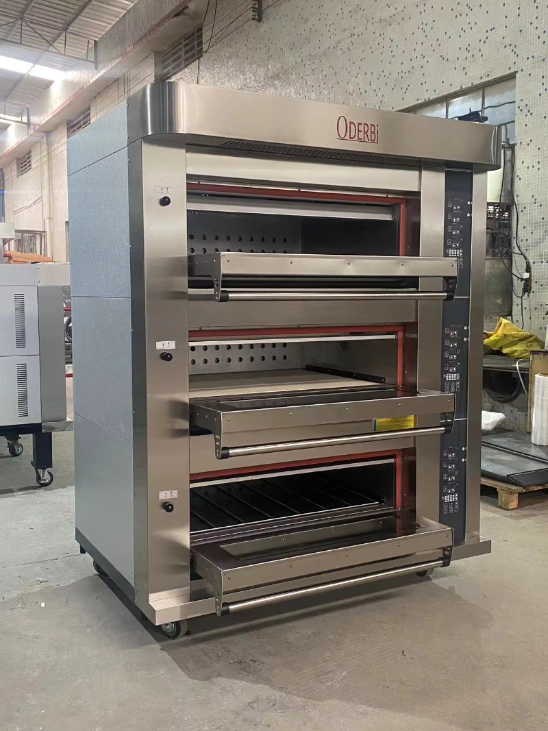 Customized Commercial 3 Deck 6 - Commercial Kitchen For Baking ulasan dan harga