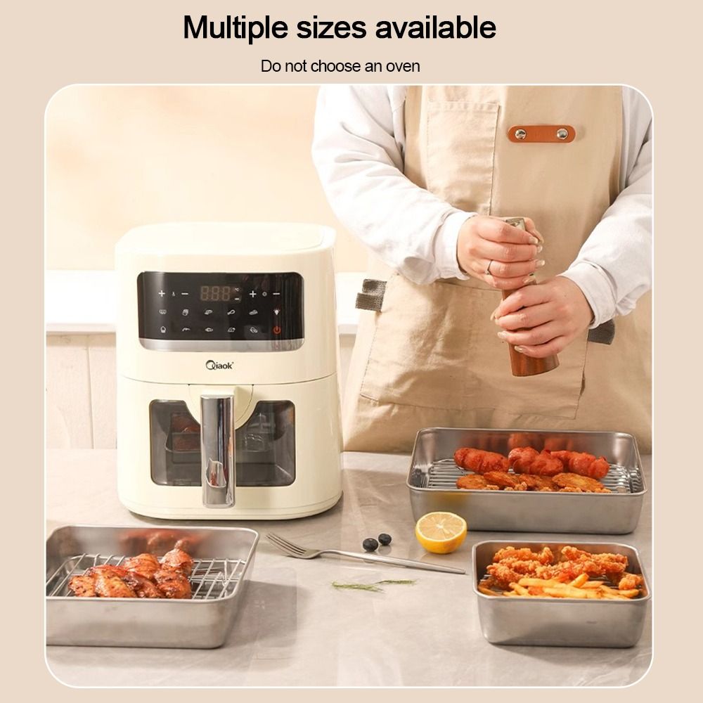 Round Square Cooking Rack With - Kitchen Baking Rack ulasan dan harga