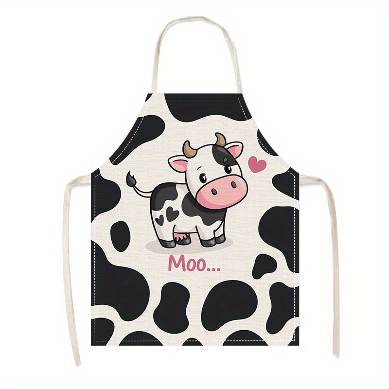 1pc Cute Cartoon Cow Print Kit - Baking Kitchen Kids ulasan dan harga