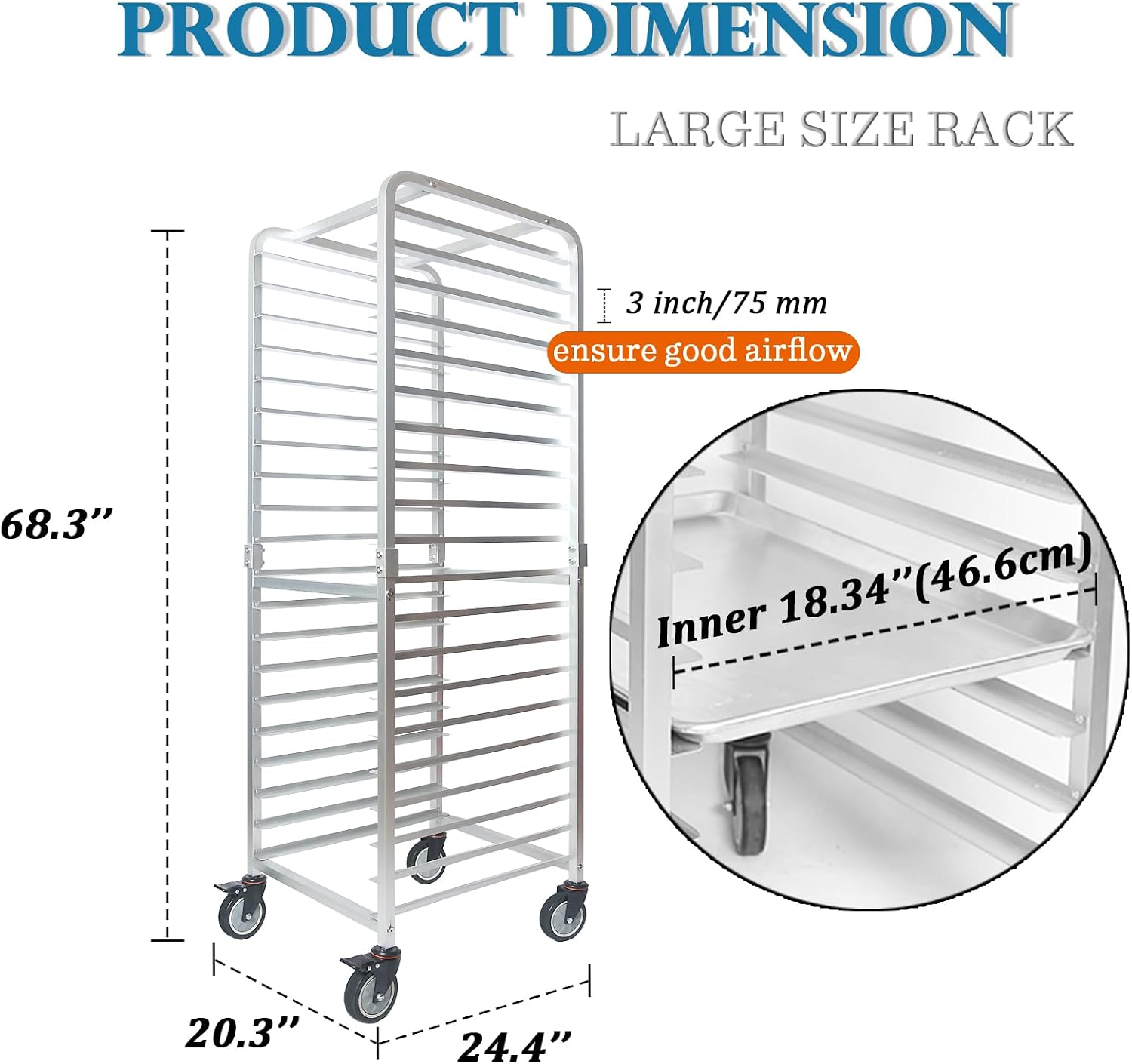 Commercial 20 Tier Stainless S - Commercial Kitchen For Baking ulasan dan harga