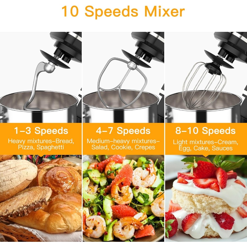 Garvee 110-120V, 60hz 6.7L Sta - Commercial Kitchen For Baking ulasan dan harga