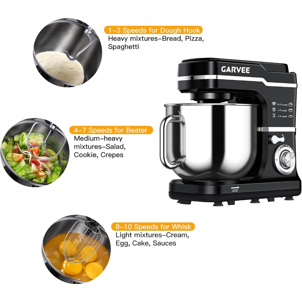 Garvee 110-120V, 60hz 6.7L Sta - Commercial Kitchen For Baking ulasan dan harga