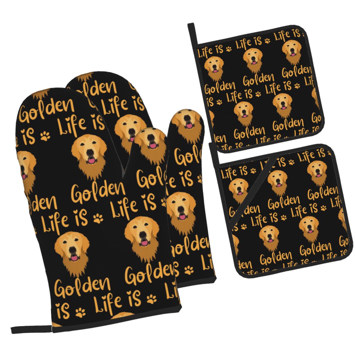 GOLDEN RETRIEVER Quote Oven Mi - Kitchen Baking Quotes ulasan dan harga