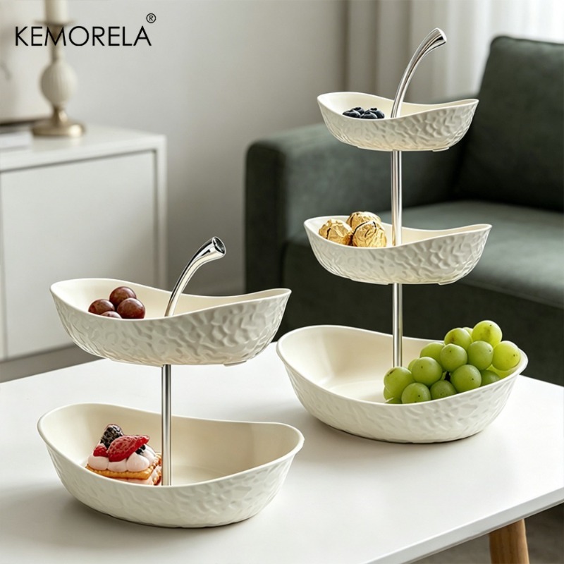 KEMORELA 2/3 Tier Plastic Frui - Kitchen Baking Rack ulasan dan harga
