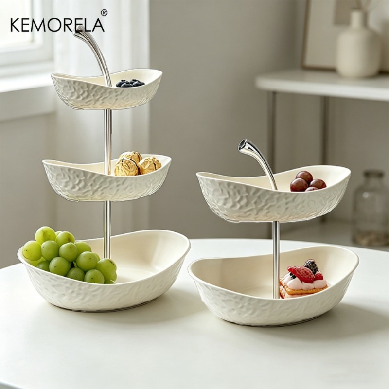 KEMORELA 2/3 Tier Plastic Frui - Kitchen Baking Rack ulasan dan harga